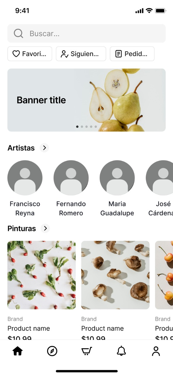 Preview del proyecto Quetzart